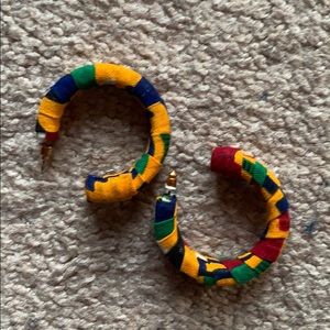 Ankara earrings